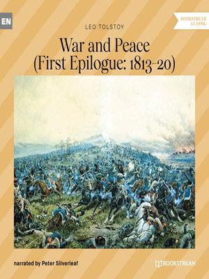 cover image of War and Peace--First Epilogue